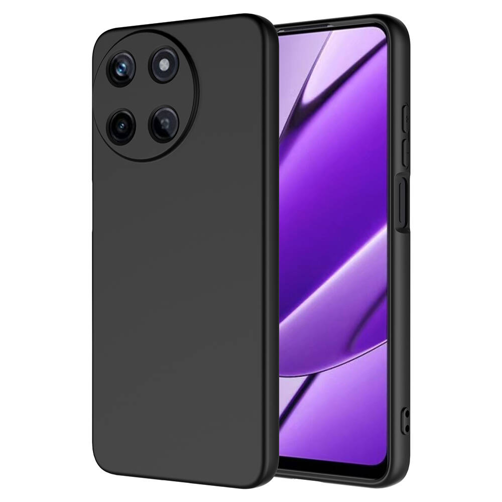 Realme 11 4G Kılıf NXXA Mara LaAAKan Kapak-Siyah