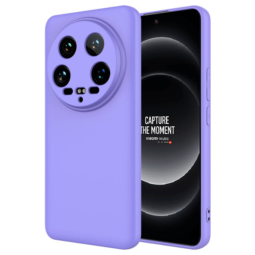 Xiaomi Mi 14 Ultra Kılıf NXXA Mara LaAAKan Kapak-Lila