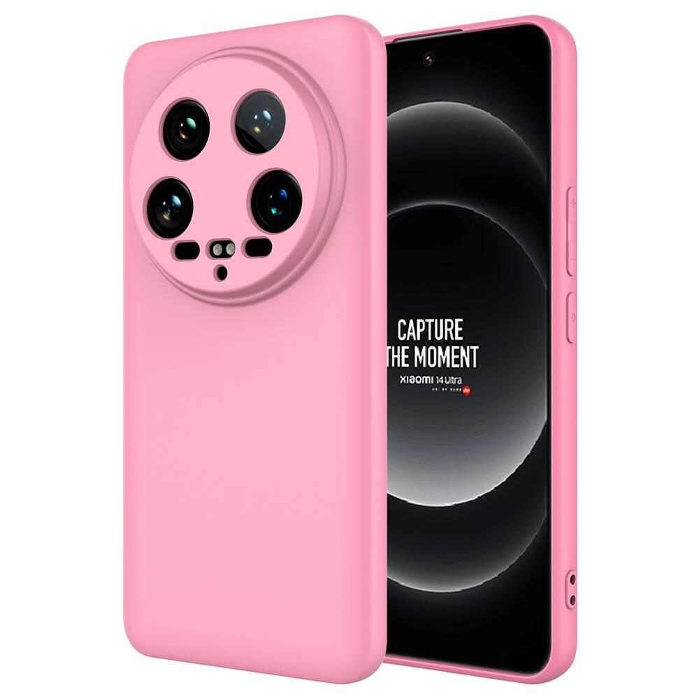 Xiaomi Mi 14 Ultra Kılıf NXXA Mara LaAAKan Kapak-Pembe