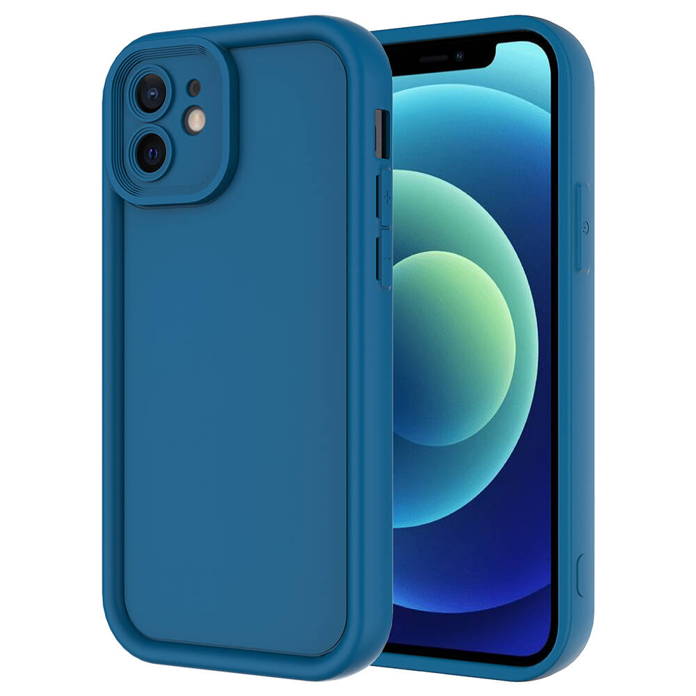 Apple iPhone 11 Kılıf Kamera Korumalı NXXA Ananas Kapak-Koyu Yeşil