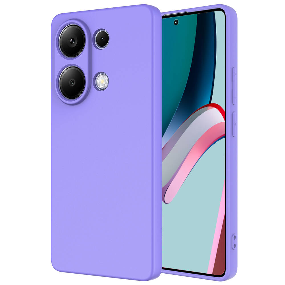 Xiaomi Redmi Note 13 Pro 4G Kılıf NXXA Mara LaAAKan Kapak-Lila