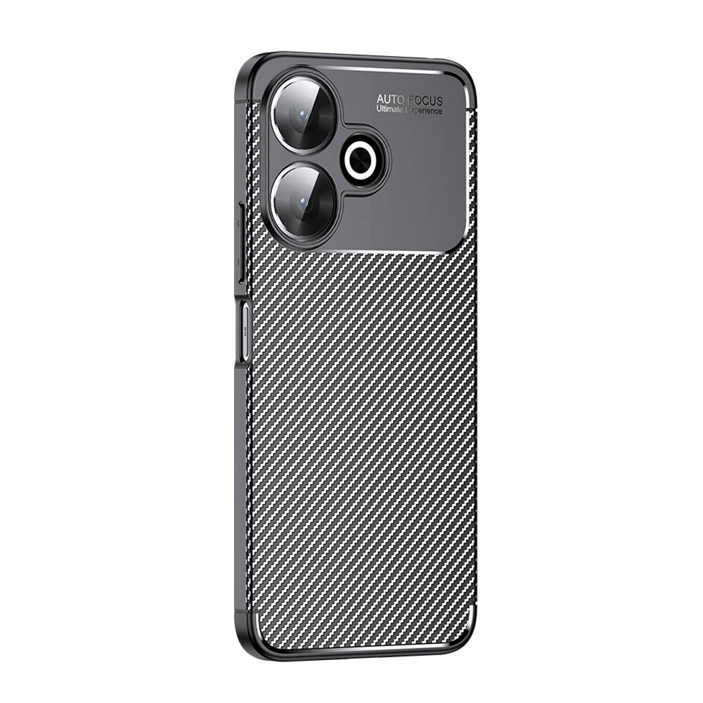 Xiaomi Redmi 13 4G Kılıf NXXA Negro Silikon Kapak-Siyah