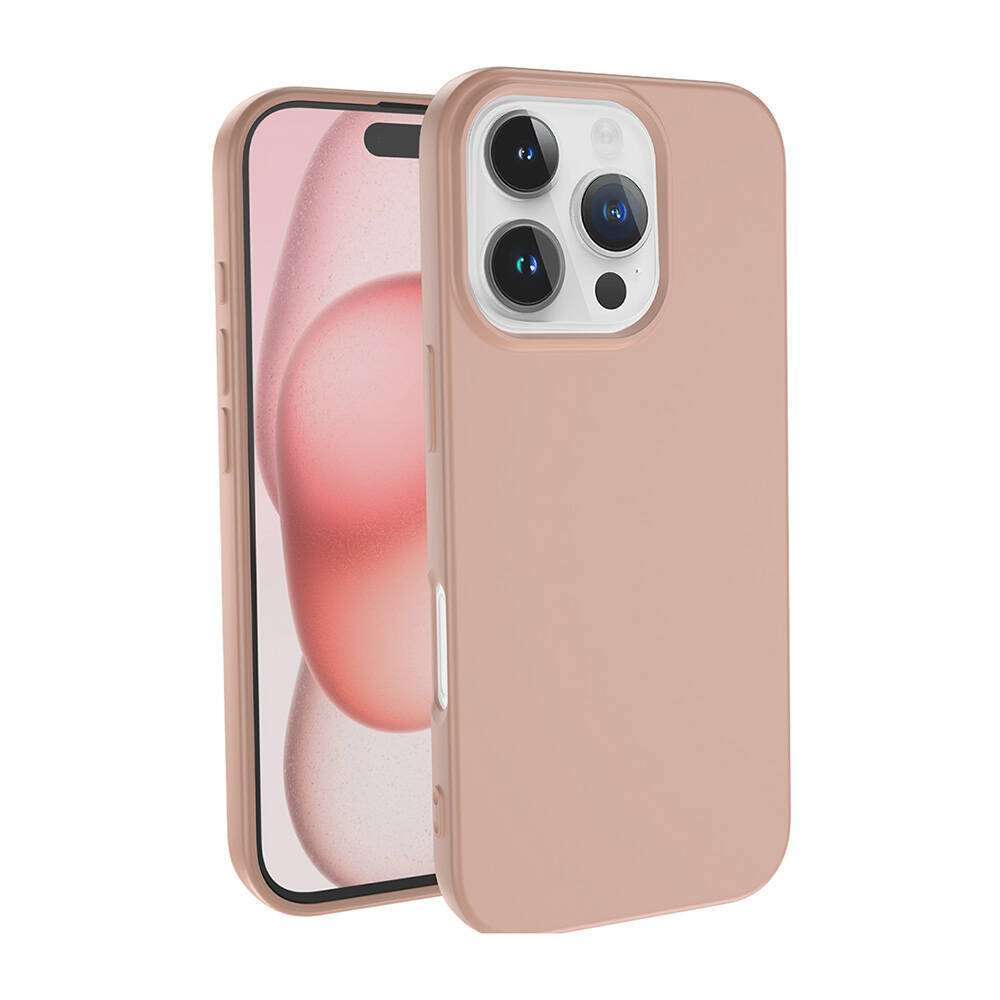 Apple iPhone 16 Pro Kılıf NXXA LSR LaAAKan Kapak-Gold