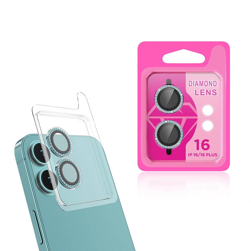 Apple iPhone 16 Plus NXXA CL-06 Kamera Lens Koruyucu-Açık Yeşil