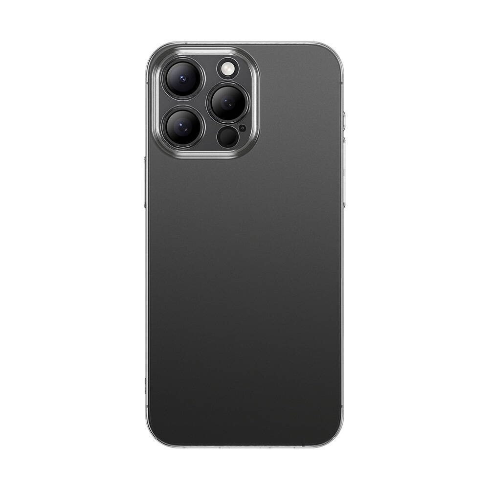 Apple iPhone 15 Pro Kılıf Toz Önleyici NXXA Helo Kapak-Şeffaf