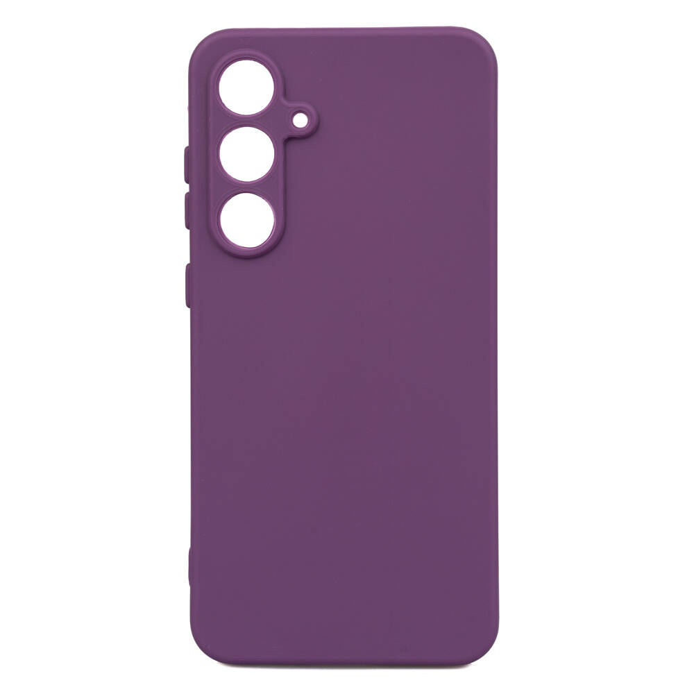 Galaxy S24 FE Kılıf NXXA Biye Silikon-Mor-Mor