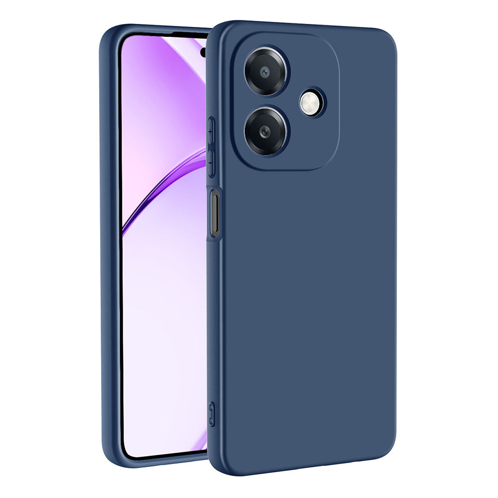 Oppo A3 Uyumlu Kılıf NXXA Mara Lansman Kapak-Lacivert