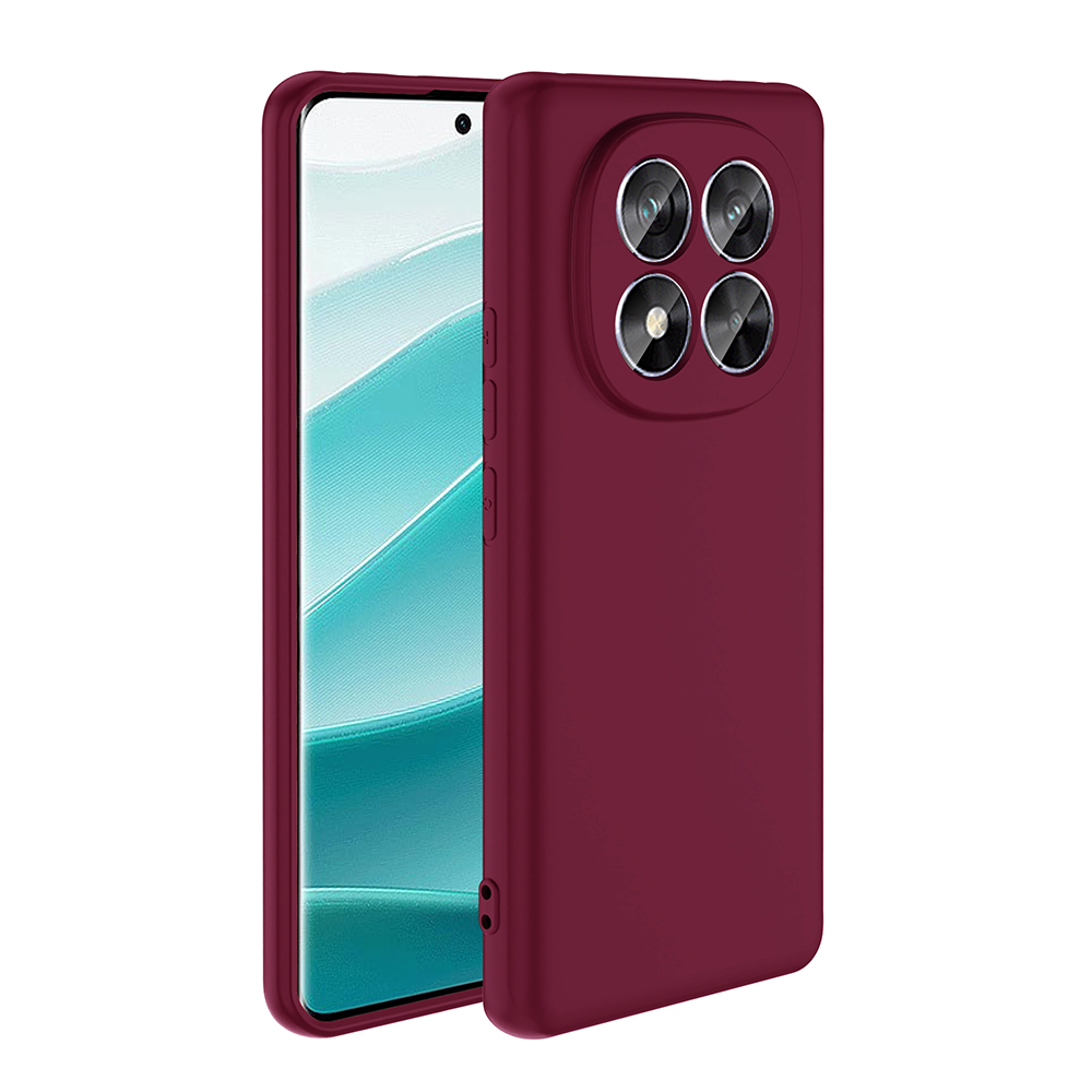 Xiaomi Redmi Note 14 Pro Plus Uyumlu Kılıf NXXA Mara Lansman Kapak-Koyu Mor