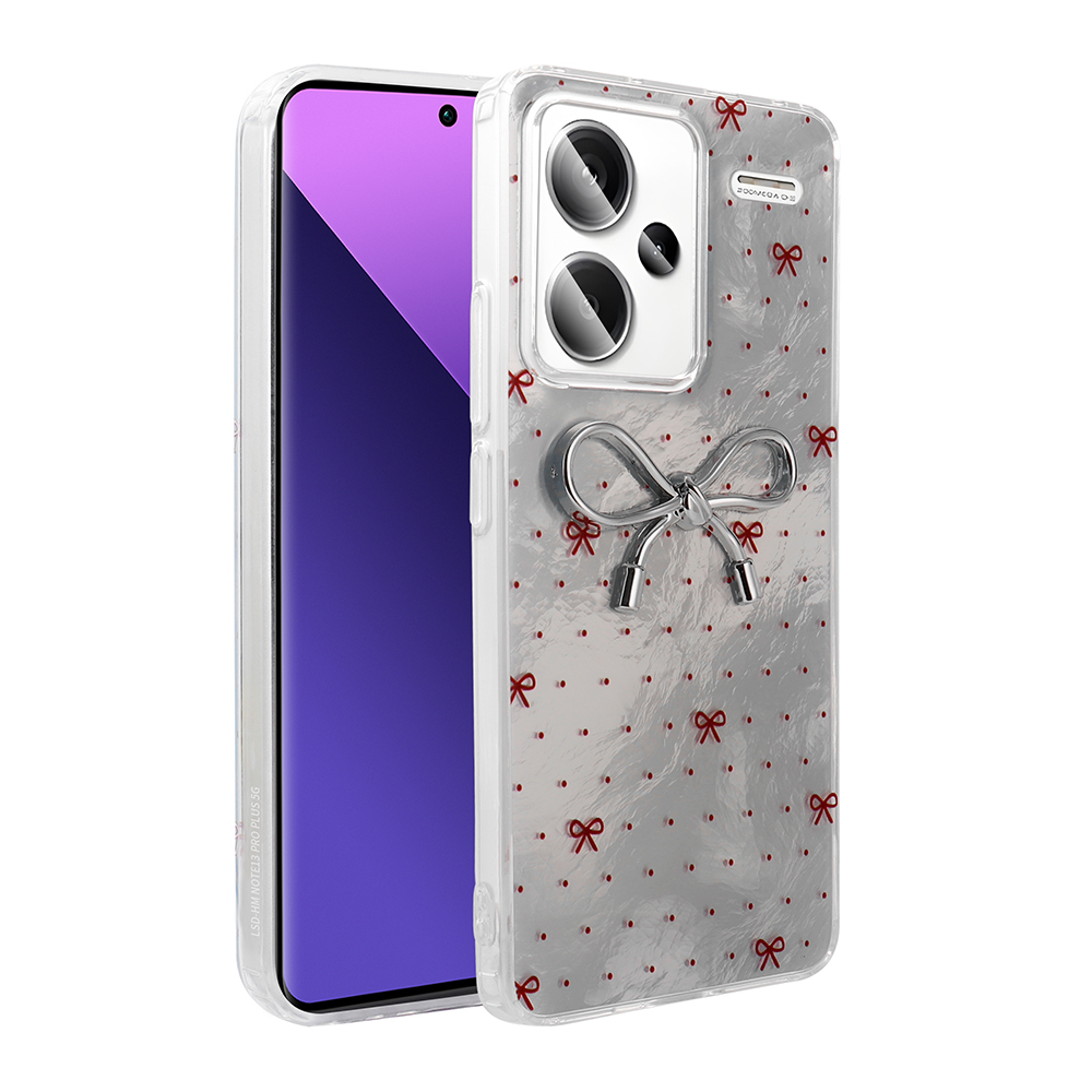Redmi Note 13 Pro Plus 5G Kılıf Kamera Korumalı Figürlü NXXA Ponti Silikon Kapak - Açık Mavi
