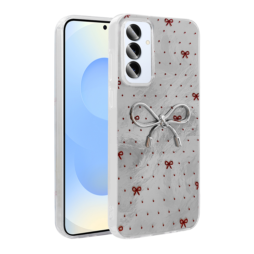Galaxy S24 Kılıf Kamera Korumalı Figürlü NXXA Ponti Silikon Kapak - Açık Mavi