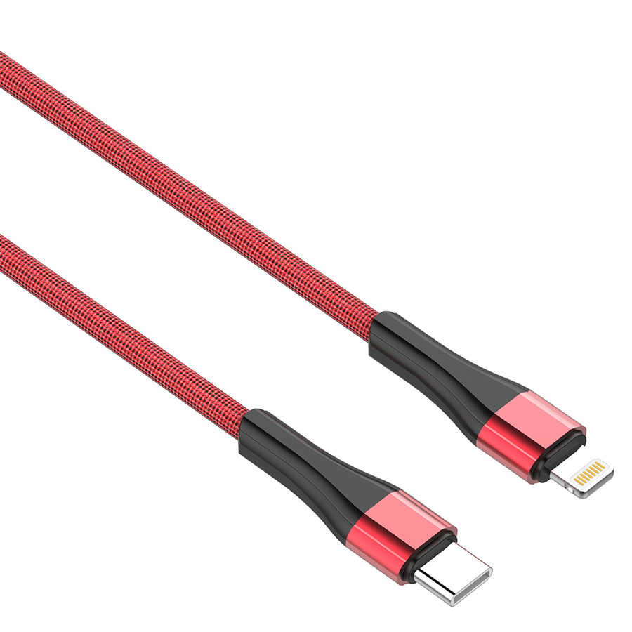 Kırmızı ZR-LC961 PD To Lightning Kablo