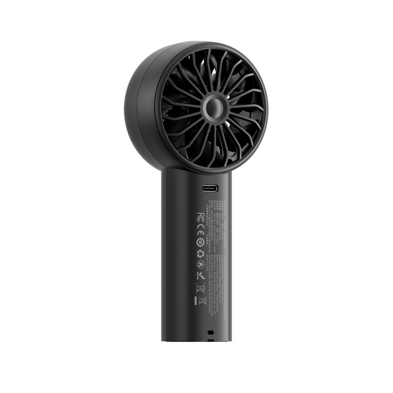 Aecooly PE01 Dijital LED Göstergeli 5 Kademeli Portatif Soğutucu El Fanı - 9