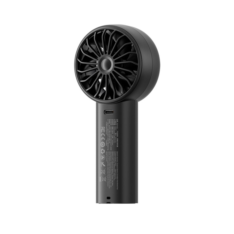 Aecooly PE01 Dijital LED Göstergeli 5 Kademeli Portatif Soğutucu El Fanı - 11