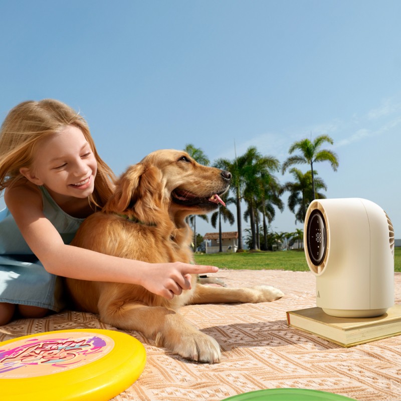 Aecooly TB01 Portable Desk Fan with Digital LED Display - 13