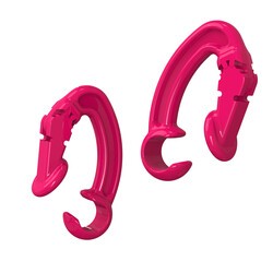 Airpods Zore Earhook Kulaklık Tutucu Aparat Pembe Koyu