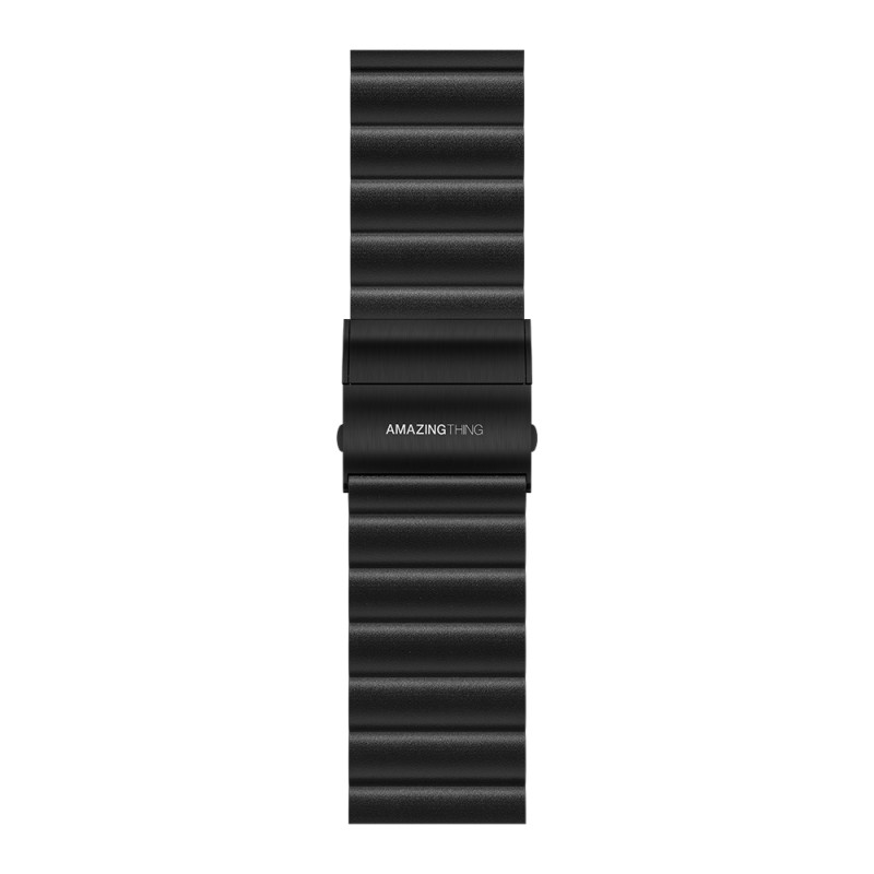Amazing Thing Glamor Sense Leather Band Compatible with Apple Watch Series - 5
