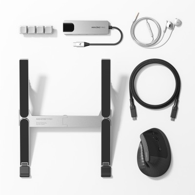 Amazingthing 5-in-1 Laptop/Notebook & Desktop Accessory Kit - 4