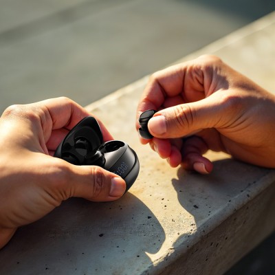 Amazingthing Amazsound Lite Digital LED Display In-Ear Bluetooth Headphones v5.4 - 8