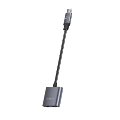Amazingthing Thunder Pro 2in1 Type-C To 3.5mm Hi-Fi Aux Çevirici Ses Adaptörü - Amazingthing
