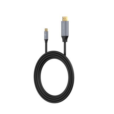 Amazingthing Thunder Pro HDTV Görüntü ve Ses Aktarıcı Type-C to HDMI Kablo Ultra HD 4K 60Hz 1.5M - Amazingthing
