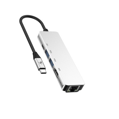 Amazingthing Thunder Pro RJ45 Type-C to HDTV 5in1 4K 60Hz Ethernet Dönüştürücü Adaptör - 2