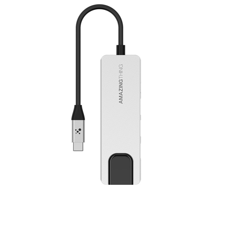 Amazingthing Thunder Pro RJ45 Type-C to HDTV 5in1 4K 60Hz Ethernet Dönüştürücü Adaptör - 3