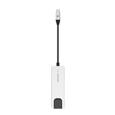 Amazingthing Thunder Pro RJ45 Type-C to HDTV 5in1 4K 60Hz Ethernet Dönüştürücü Adaptör - 4