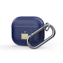 Apple Airpods 3. Nesil Kılıf Deri Görünümlü Askı Aparatlı Wlons Kılıf - Wlons