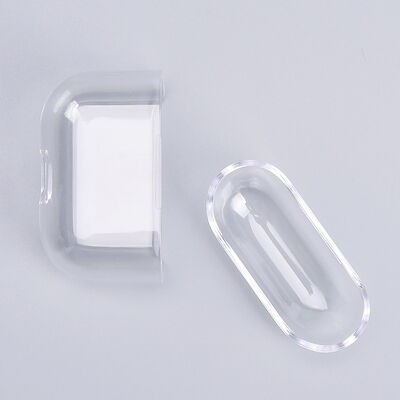 Apple Airpods 3. Nesil Kılıf Şeffaf Sert Kristal Zore Airbag 14 Kılıf - 4
