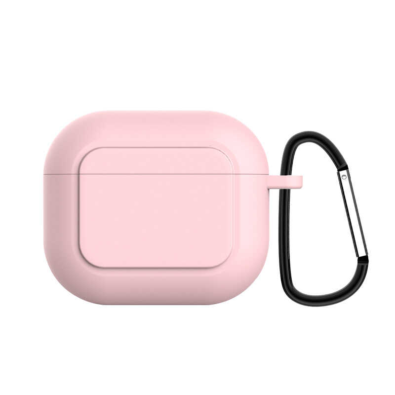 Apple Airpods 3. Nesil Kılıf Zore Airbag 23 Kılıf - Pembe Açık