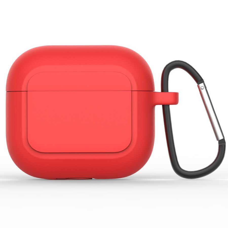 Apple Airpods 3. Nesil Kılıf Zore Airbag 23 Kılıf - Kırmızı