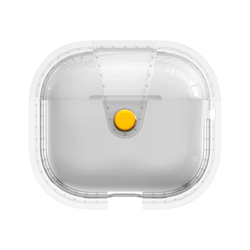 AirPods 3. Nesil Uyumlu NXXA Airbag 33 Darbelere Karşı Dayanıklı Magnetik Kılıf-Şeffaf