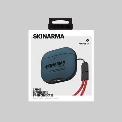 Apple Airpods 4 Case SkinArma PU Leather Design Spunk Case - 9