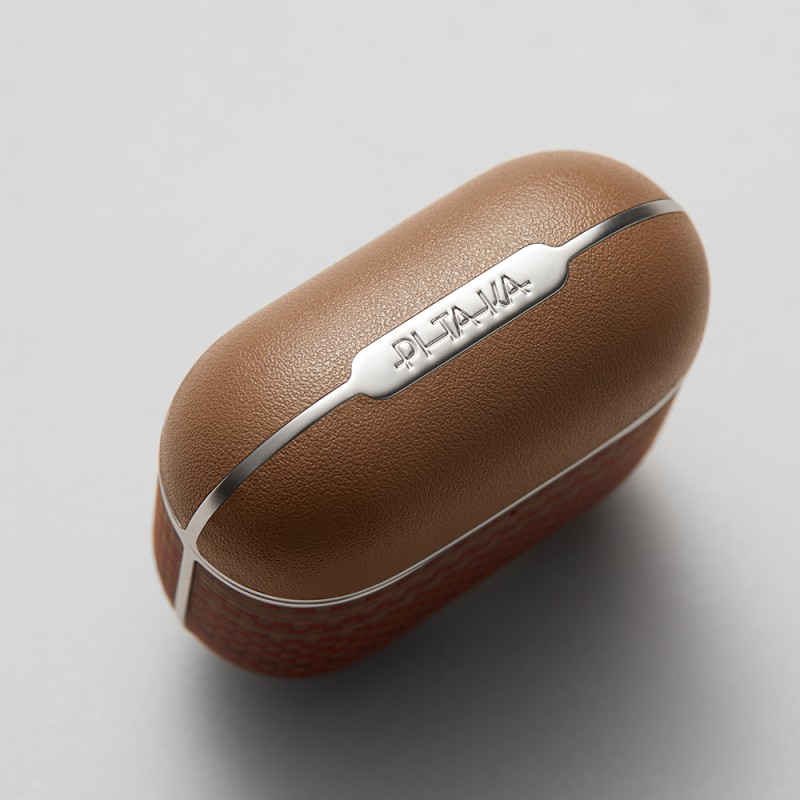 Apple Airpods 4 Kılıf Aramid Fiber Pitaka Tactile Woven Sunset-Moonrise Serisi Kapak - 31