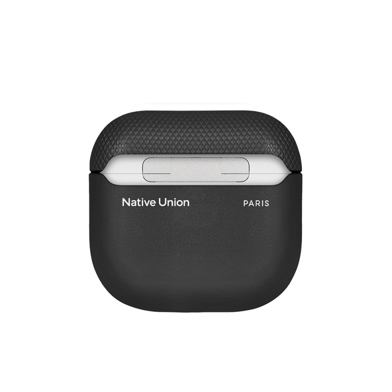 Apple AirPods 4 Kılıf Qi M-Safe Şarj Özellikli Native Union RE Classic Serisi Suni Deri Kapak - 7