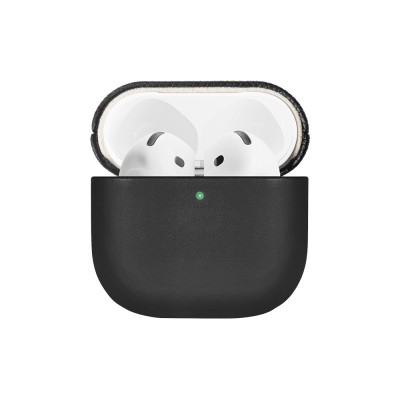 Apple AirPods 4 Kılıf Qi M-Safe Şarj Özellikli Native Union RE Classic Serisi Suni Deri Kapak - 4