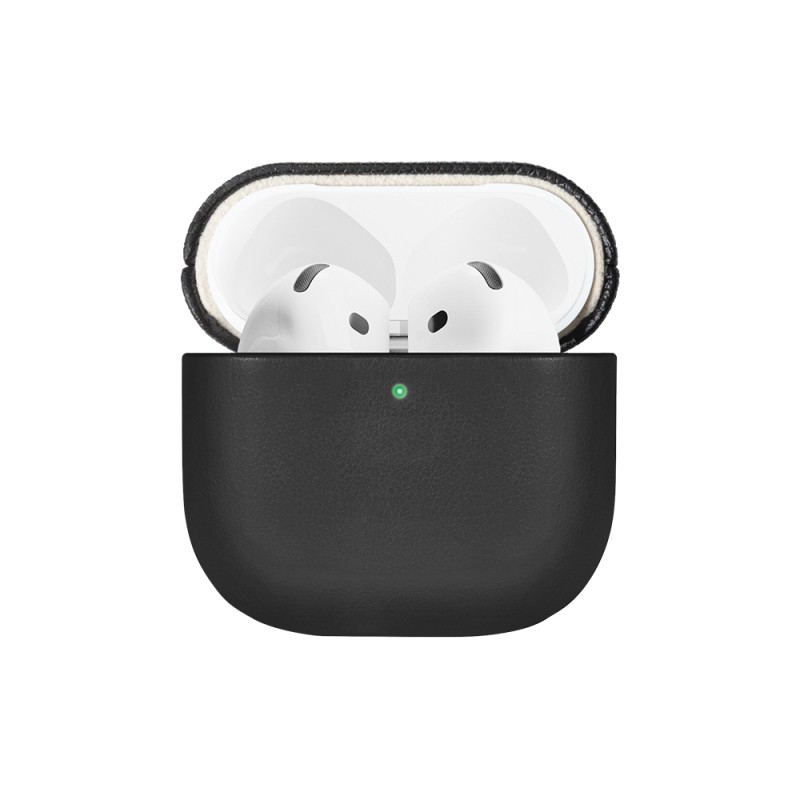 Apple AirPods 4 Kılıf Qi M-Safe Şarj Özellikli Native Union RE Classic Serisi Suni Deri Kapak - 4
