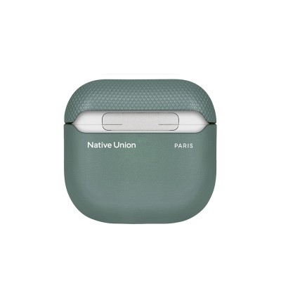 Apple AirPods 4 Kılıf Qi M-Safe Şarj Özellikli Native Union RE Classic Serisi Suni Deri Kapak - 8