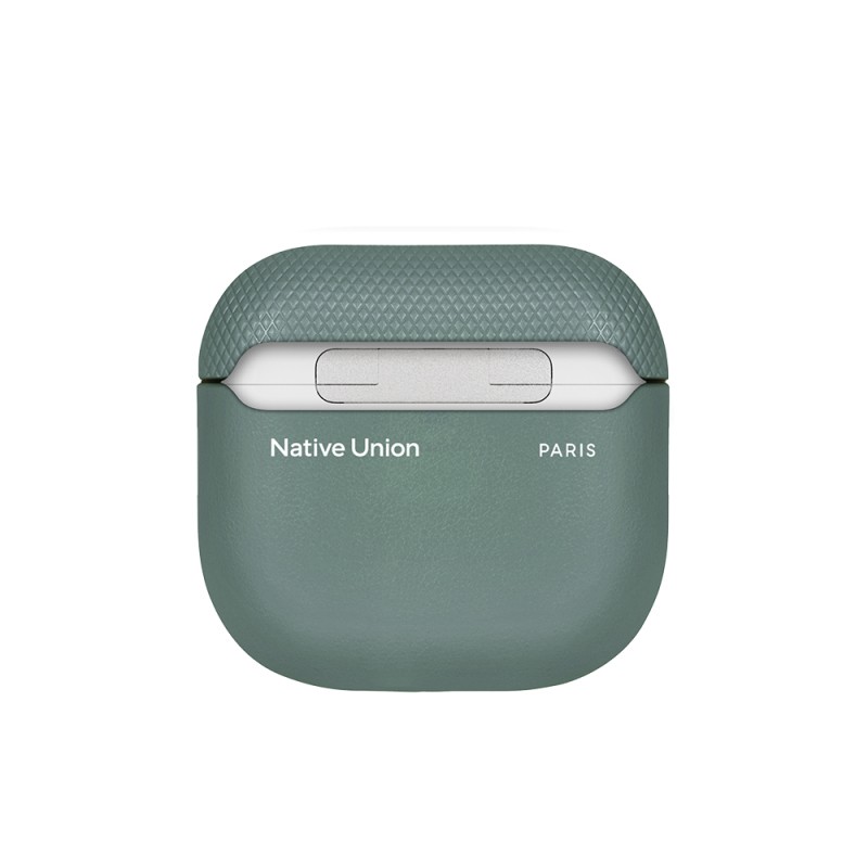 Apple AirPods 4 Kılıf Qi M-Safe Şarj Özellikli Native Union RE Classic Serisi Suni Deri Kapak - 8
