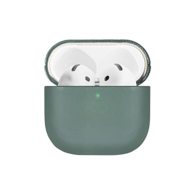 Apple AirPods 4 Kılıf Qi M-Safe Şarj Özellikli Native Union RE Classic Serisi Suni Deri Kapak - 5