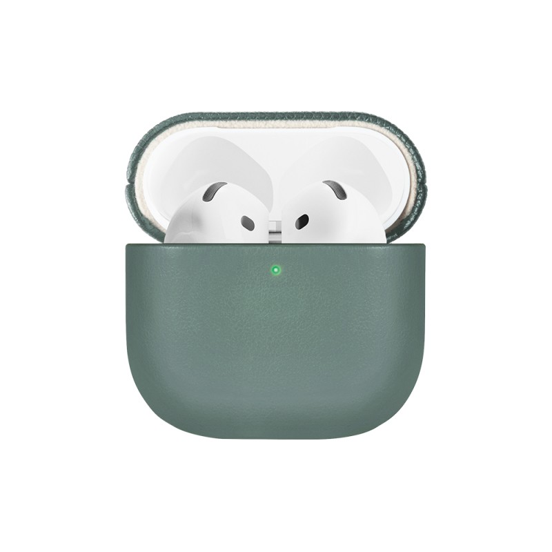 Apple AirPods 4 Kılıf Qi M-Safe Şarj Özellikli Native Union RE Classic Serisi Suni Deri Kapak - 5