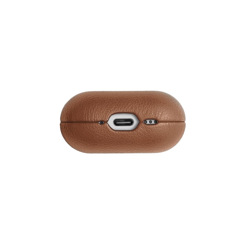 Apple AirPods 4 Kılıf Qi M-Safe Şarj Özellikli Native Union RE Classic Serisi Suni Deri Kapak - 12