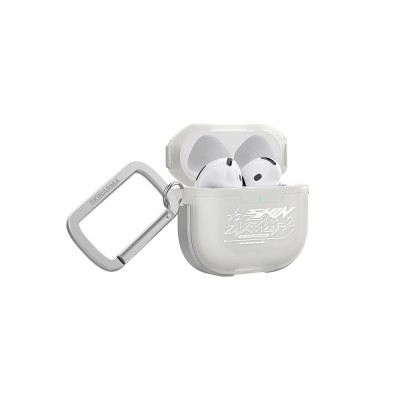 Apple Airpods 4 Kılıf Skinarma Transparan Mat Tasarım Kinzoku Kılıf - 5