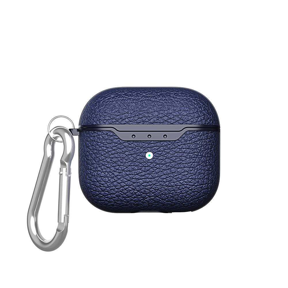 Apple Airpods 4 Kılıf Zore Airbag 03 Silikon - Lacivert