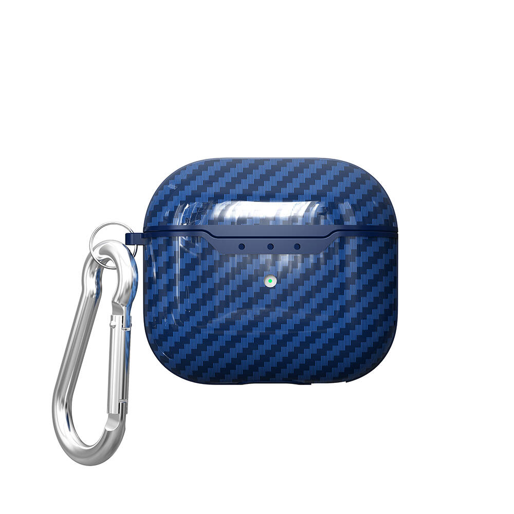 Apple Airpods 4 Kılıf Zore Airbag 05 Silikon - Lacivert