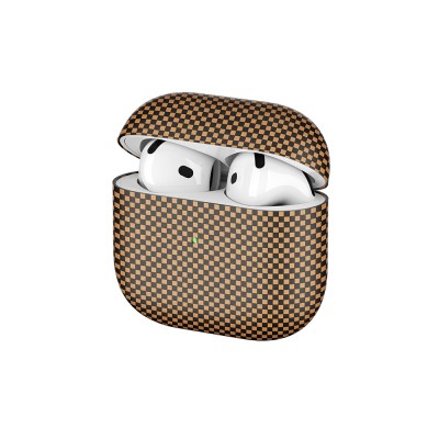 Apple Airpods 4 Zore Airbag 43 600D Carbon Fiber Headphone Case - 2