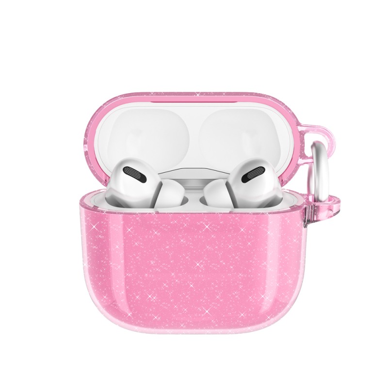Apple Airpods 4 Zore Allstar Airbag 32 Parlayan Simli Saydam Renkli Kılıf - 2