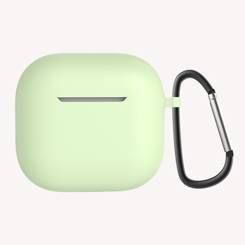 Apple Airpods 4 Zore Standart Silikon Kılıf - Açık Yeşil