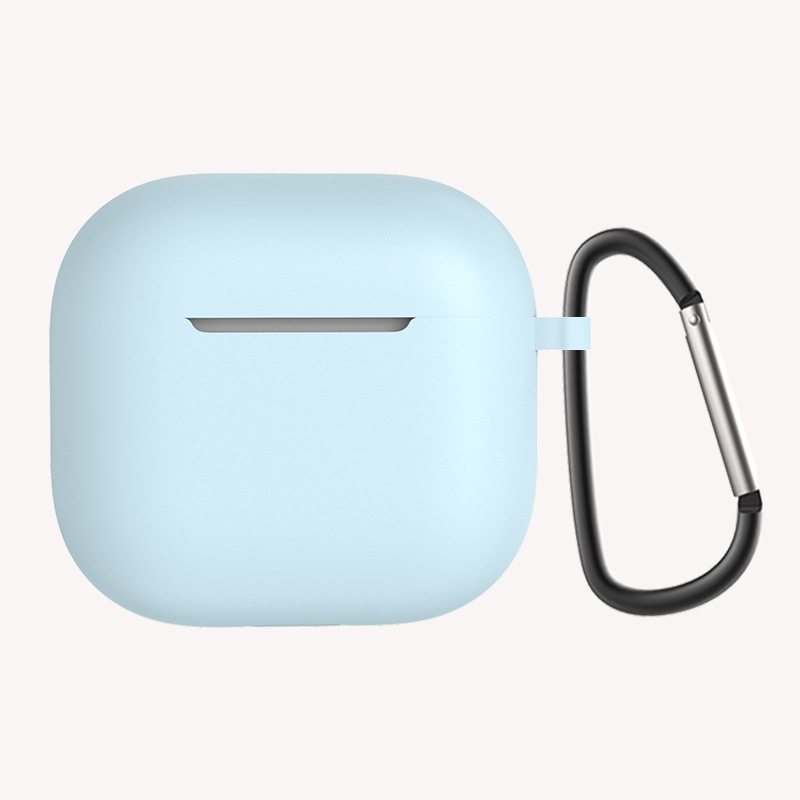 Apple Airpods 4 Zore Standart Silikon Kılıf - Mavi Açık