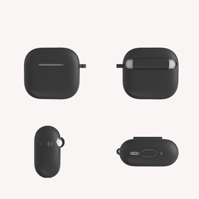 Apple Airpods 4 Zore Standart Silikon Kılıf - 14
